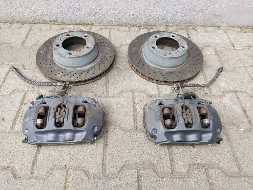 фото №1, Гальмівні диски супорти задня porsche 991 911 комплект