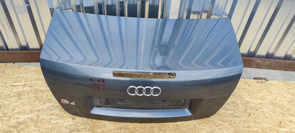 фото №3, Кришка багажника задня задня audi a4 b7 cabrio lx7z