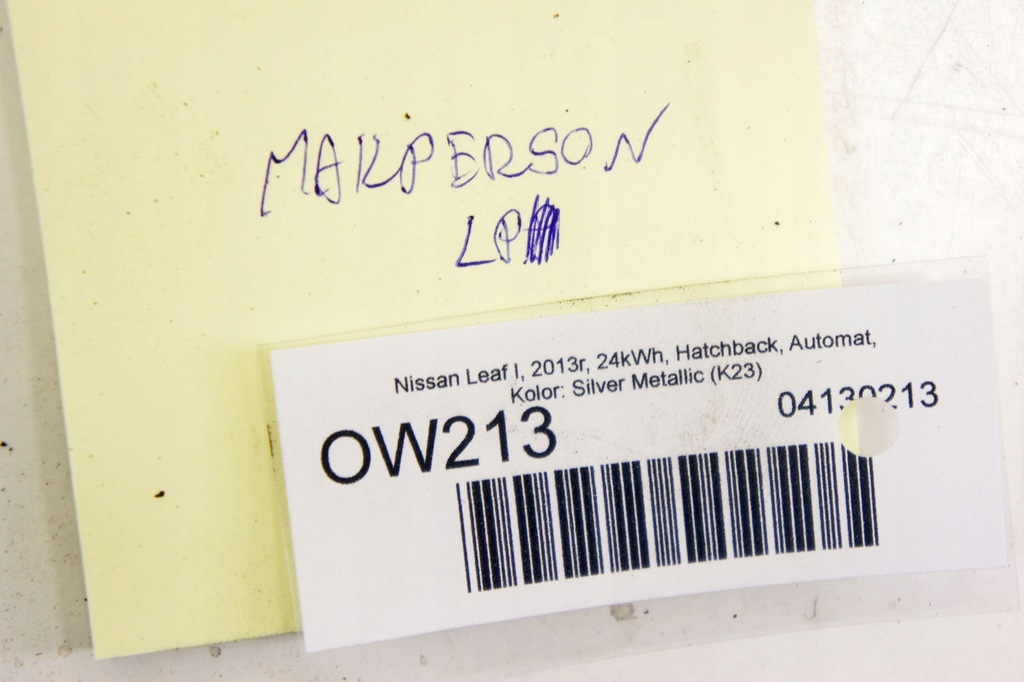 фото №6, Ow213 nissan leaf i 24kwh амортизационная стойка левый перед