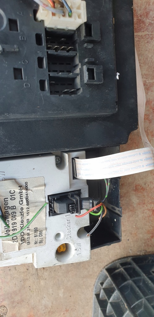 фото №8, Volkswagen vw lt ii 35 лічильник obrotomierz приладова панель 2d0919049b