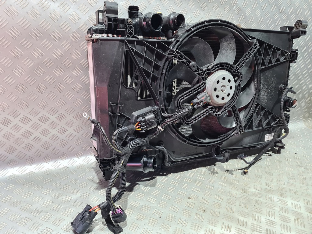 фото №6, Комплект радиатор радиатор wody вентилятор интеркулер meriva b 1.4 turbo