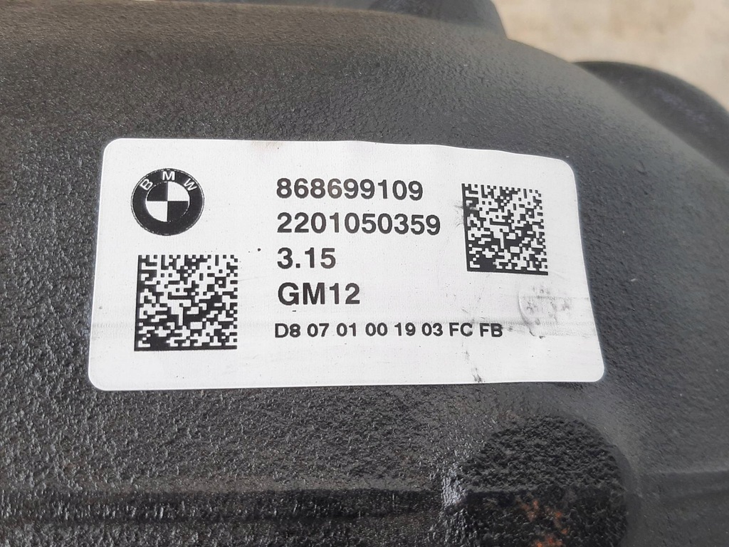 фото №6, Міст диференціал задня 3.15 bmw 4 g23 z4 g29 24km