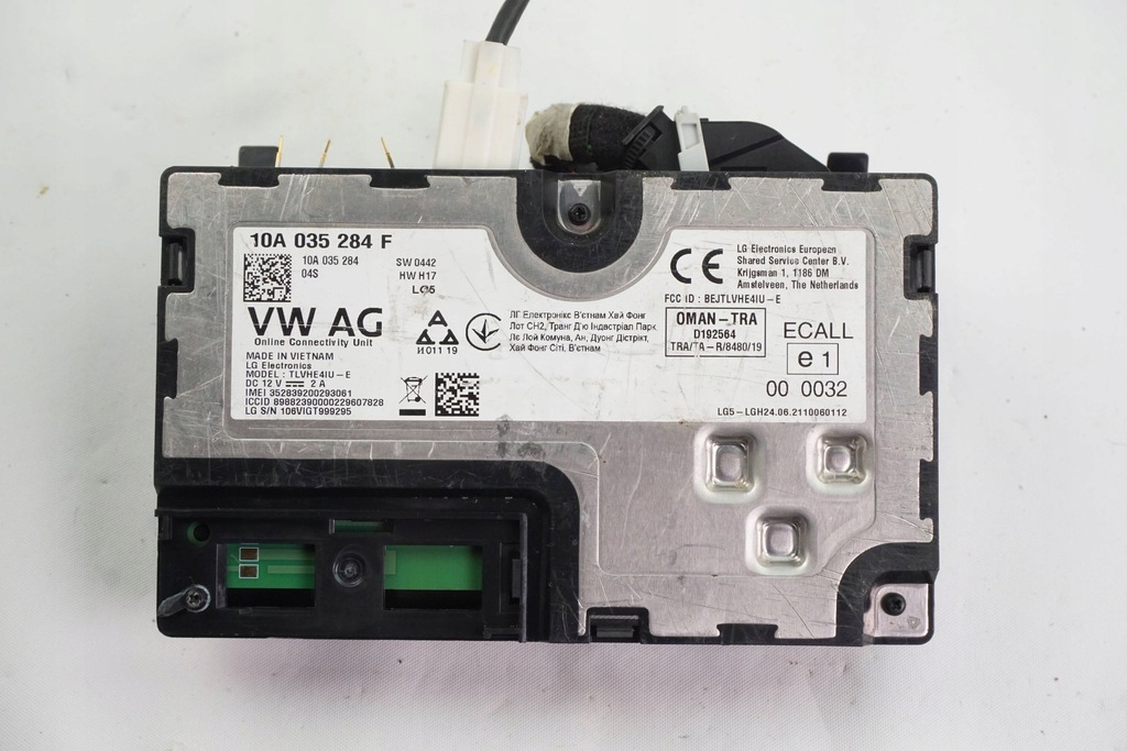 фото №1, Модуль послуг online vw id.3 10a035284f