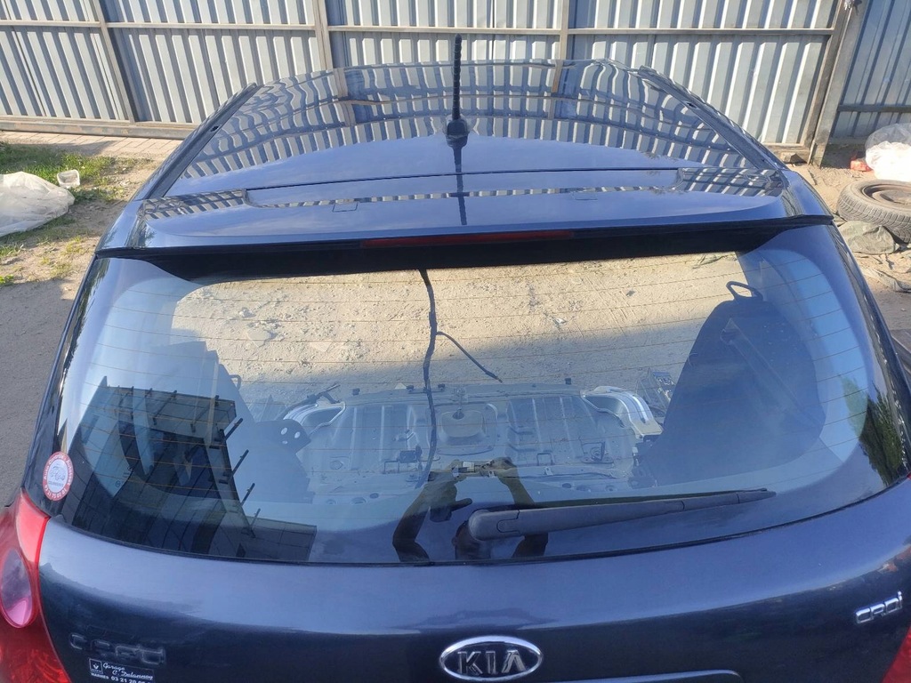 фото №8, Kompletny задня kia ceed i 5k ceed xr кришка багажника багажника бампер задня лампи