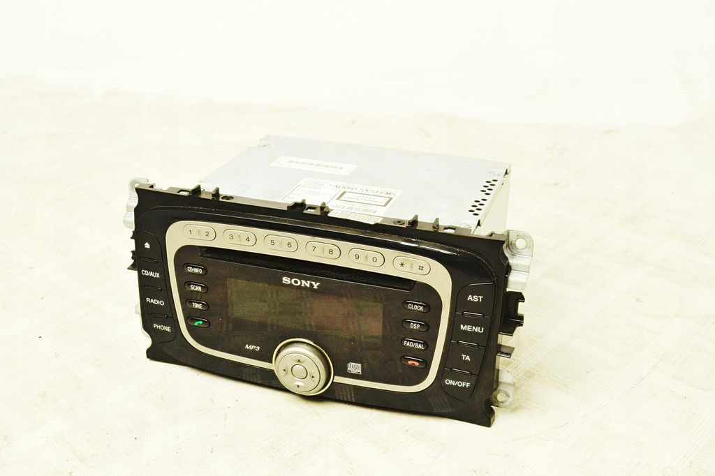 фото №1, Ford focus 2 mondeo 4 s-max c-max радио заводской sony 7s7t-18c939-ae