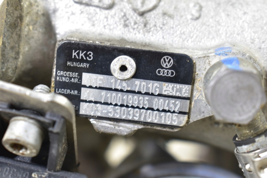 фото №11, Турбонагнітач vw golf v audi a3 8p seat leon ii 2.0 tsi tfsi 06f145701g
