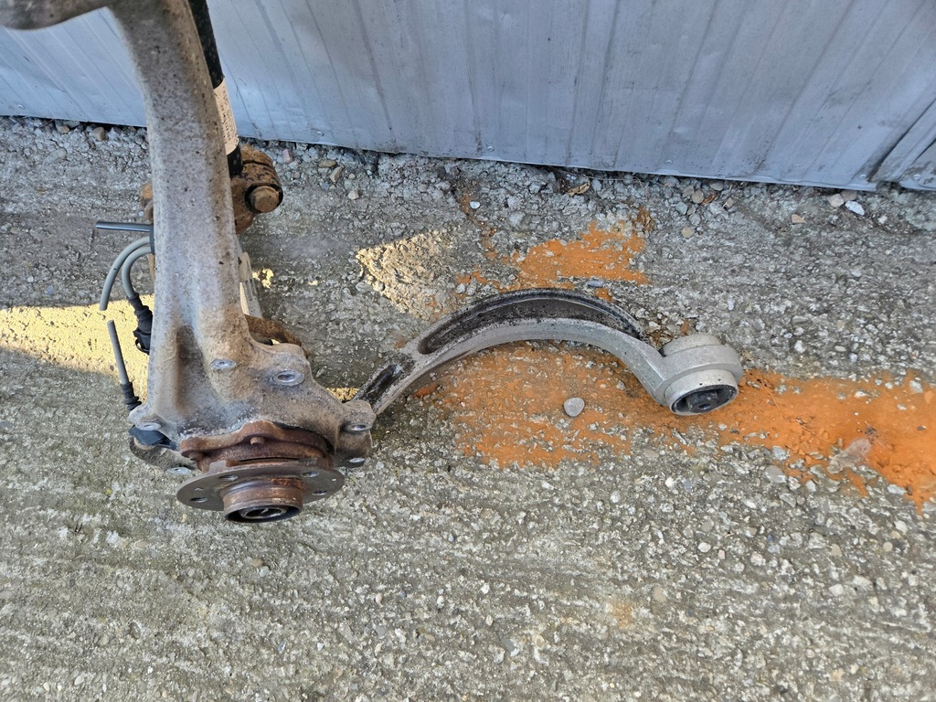 фото №6, Audi a4 b8 2.0tdi поворотный кулак левый перед комплектная