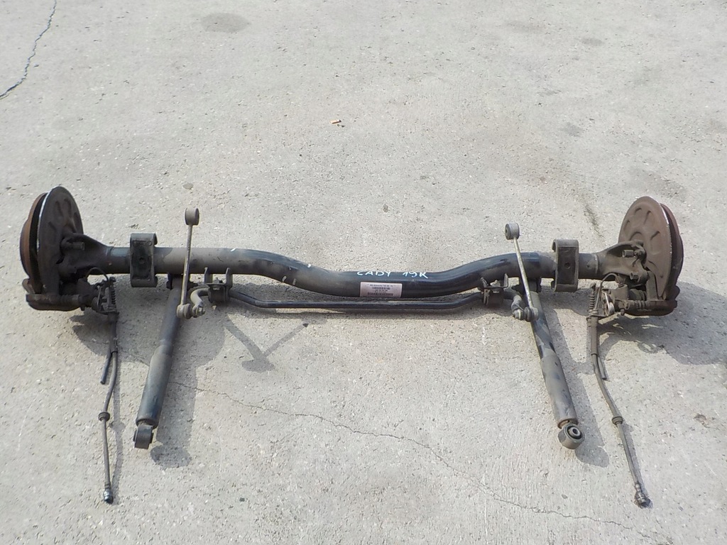 фото №1, Vw caddy iv 15-20 oś балка подвеска задняя
