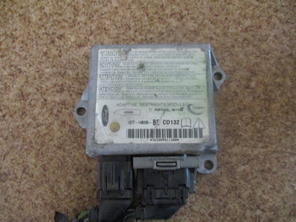 фото №1, Модуль датчик air bag ford mondeo mk3 1s7t14b056be