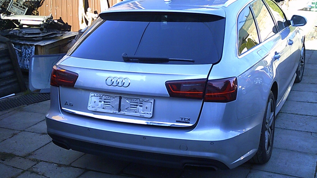 Купить Audi a6 c7 lift крышка багажника задний  лампы бампер комплект lz7g