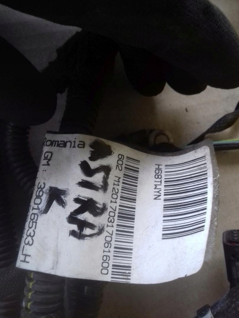 фото №5, Джгут електропроводка 1.0 tb opel astra k 5 39016533 h