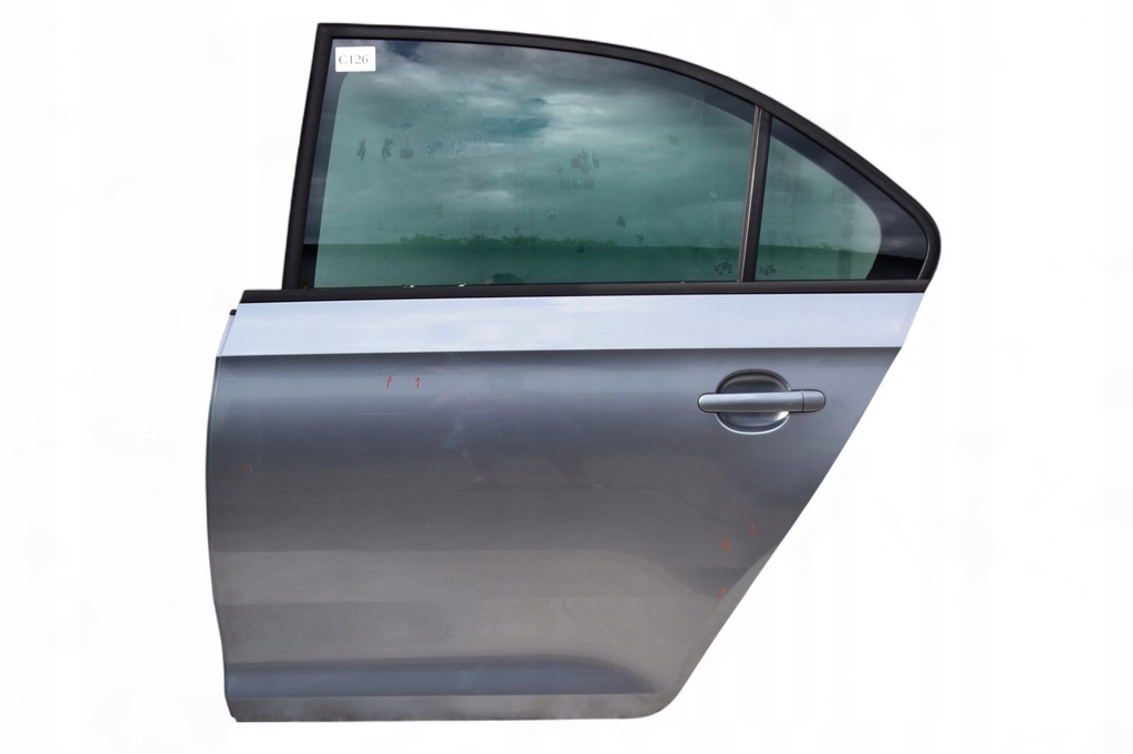 фото №1, Двері лівий задня skoda rapid liftback колір: lf8l