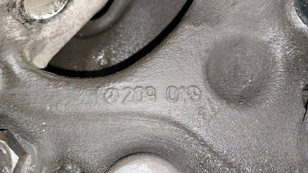 фото №6, Поворотний кулак ступиця супорт правий перед 20901 mercedes w203 w209 slk r171