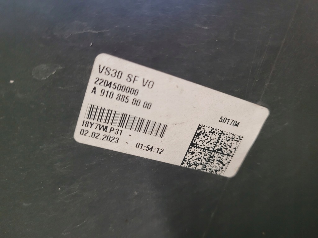 фото №13, Mercedes w907 w910 907 910 sprinter бампер перед передний