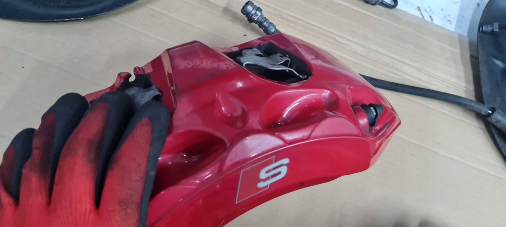 фото №8, Sq5 q5 80a суппорт суппорты тормозные диски перед передние 3.0 tfsi 350mm a4 s4 b9 a5