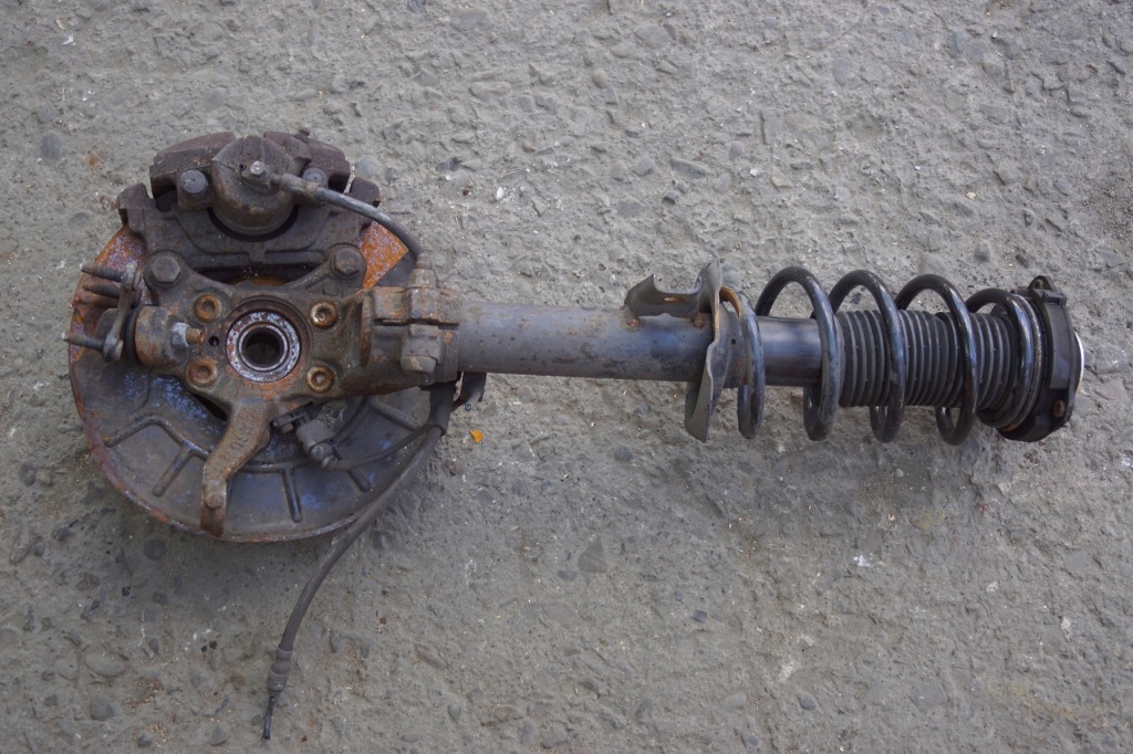 фото №6, Поворотний кулак правий перед skoda superb ii lift 1.6 tdi