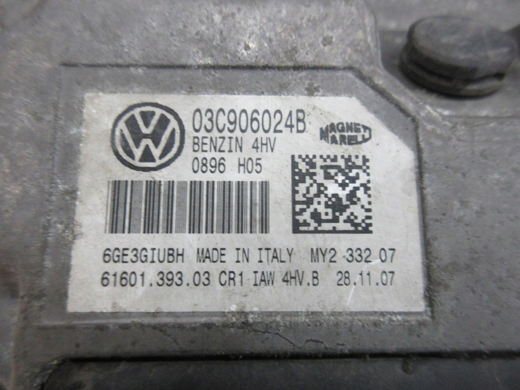 фото №6, Skoda fabia ii 1.4 16v 86 km bxw набір імобілайзер стартовий бортовий комп'ютер