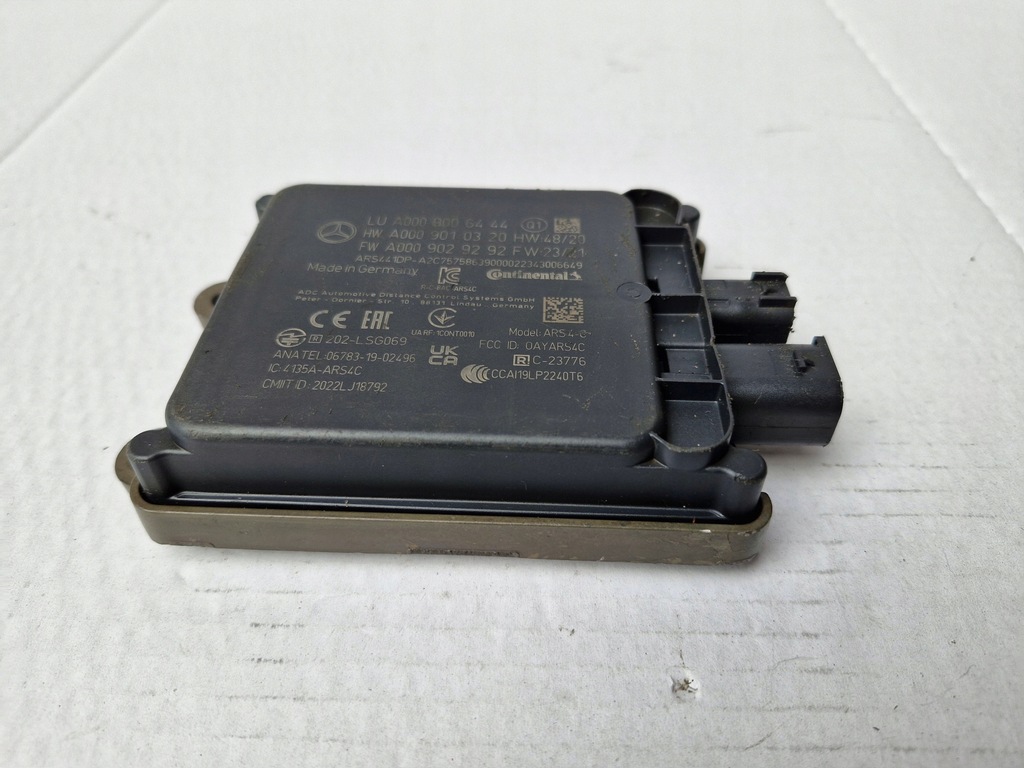 фото №1, Радар датчик модуль mercedes w206 w223 a0009006444