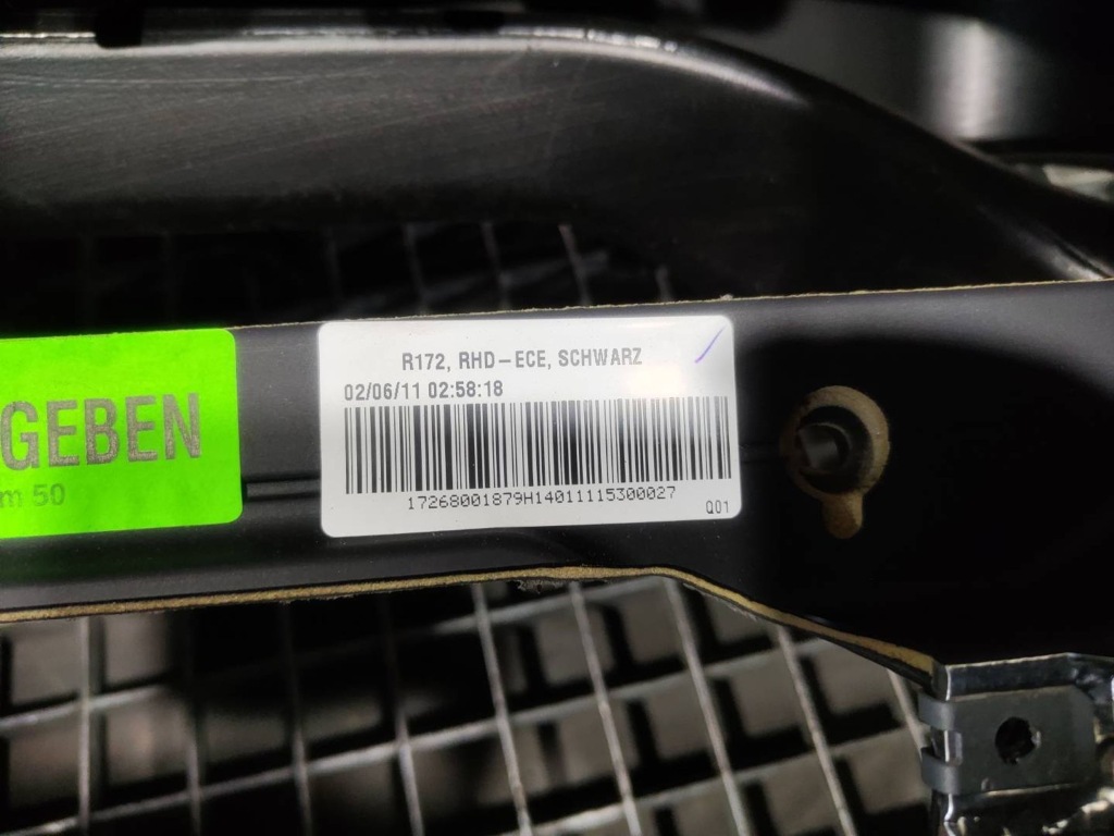 Панель приладів приладова панель приладів uk mercedes slk w172 r172 -1726800187 Ціна