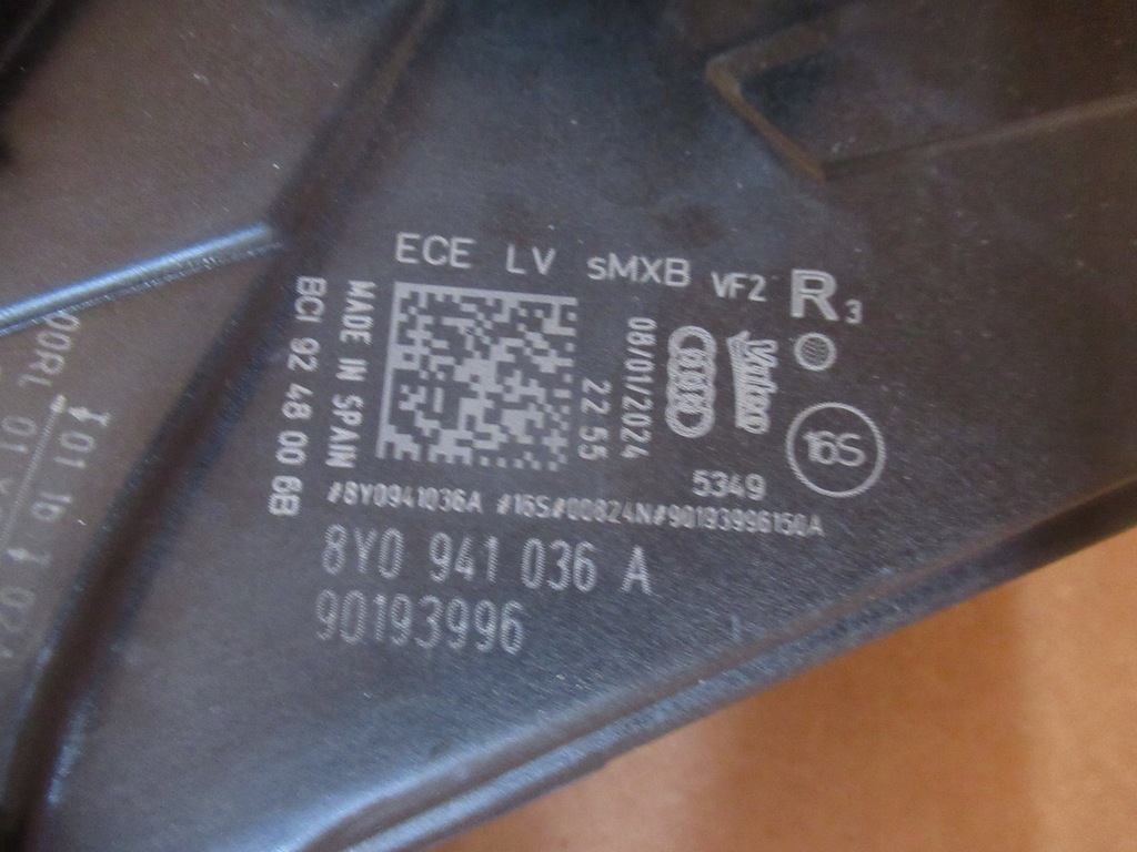 фото №10, Audi a3 s3 8y лампа правая фара led правый 8y0941036a