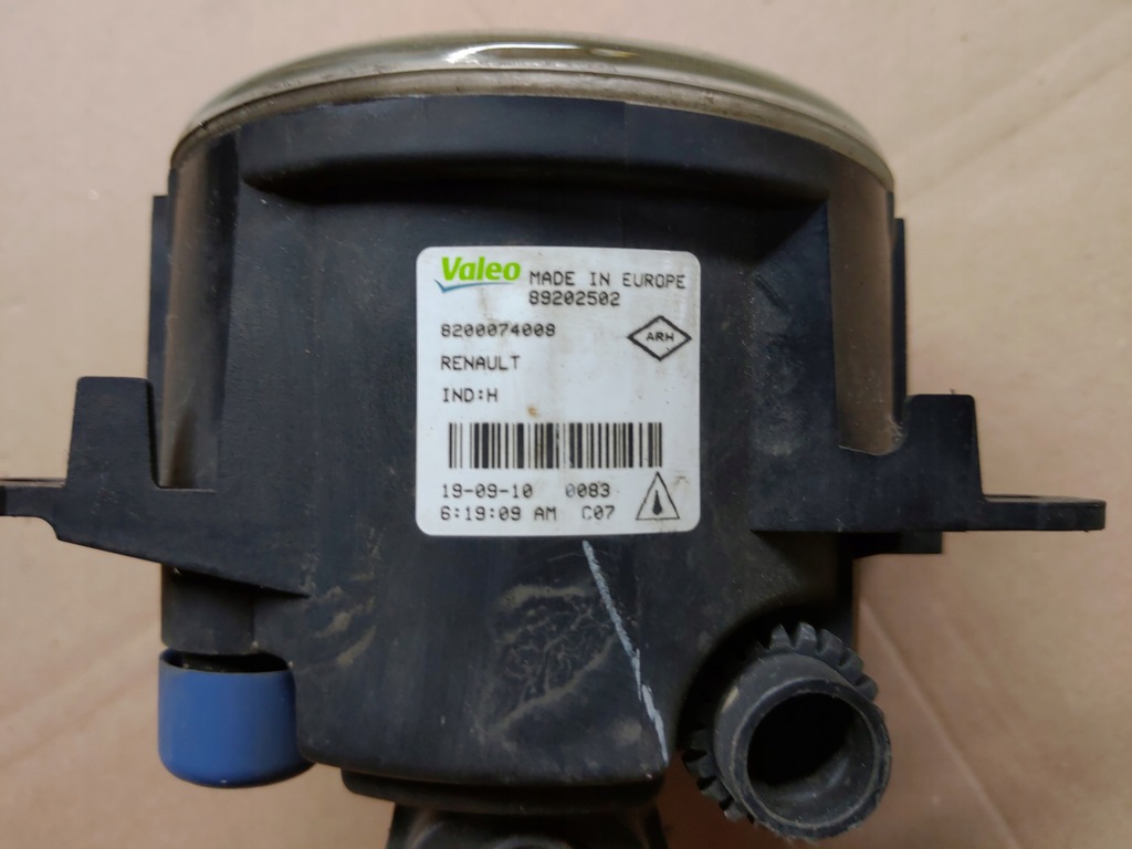 фото №8, Решётка l + противотуманная фара бампер renault grand scenic iii