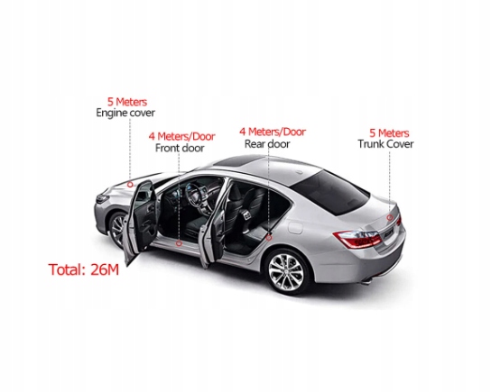 фото №11, Прокладка лента уплотнительная samoprzylepna do дверь тип автомобиля b 5m