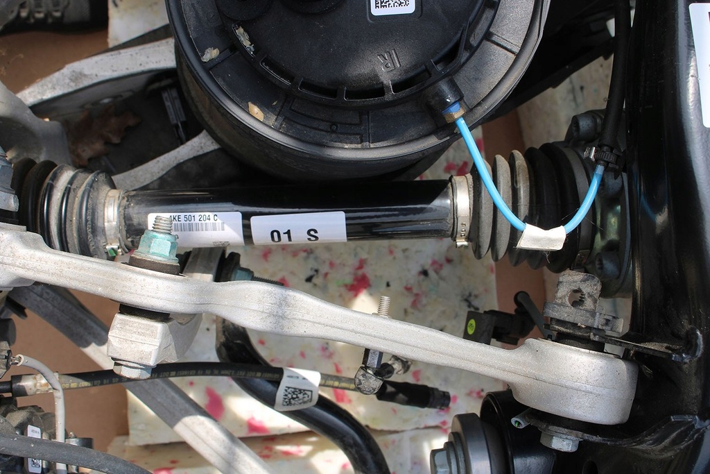 фото №6, Audi q8 e-tron привідний вал задня задня 4ke501203b 4ke501204c etron 4ke 501 203 b 4k