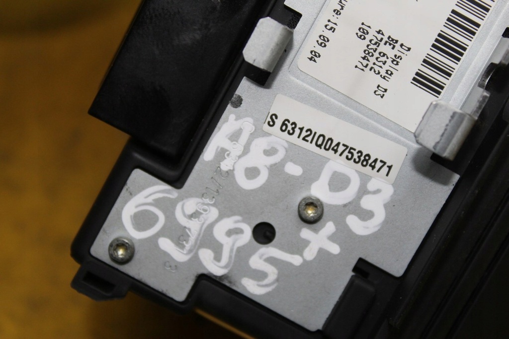 фото №9, Дисплей екран mmi a8 d3 4e0919603f