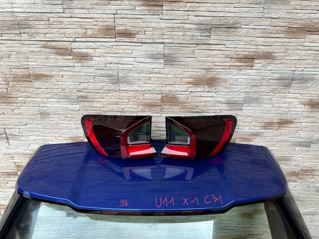 фото №9, Крышка багажника задняя бампер задний лампы задние bmw x1 u11 c31 portimao