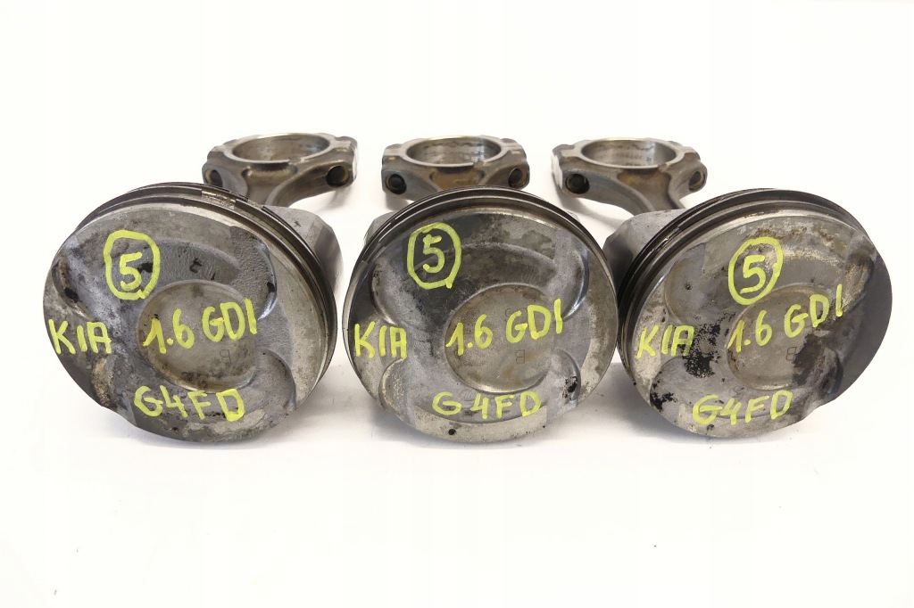 фото №11, Kia stinger 2.0 t-gdi g4kl поршень + шатун