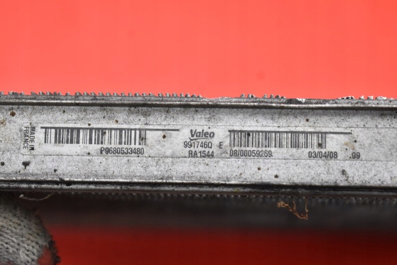 фото №12, Радіатор wody 9680533480 citroen c5 ii x7 iii 1.8 16v 125 km 08-17