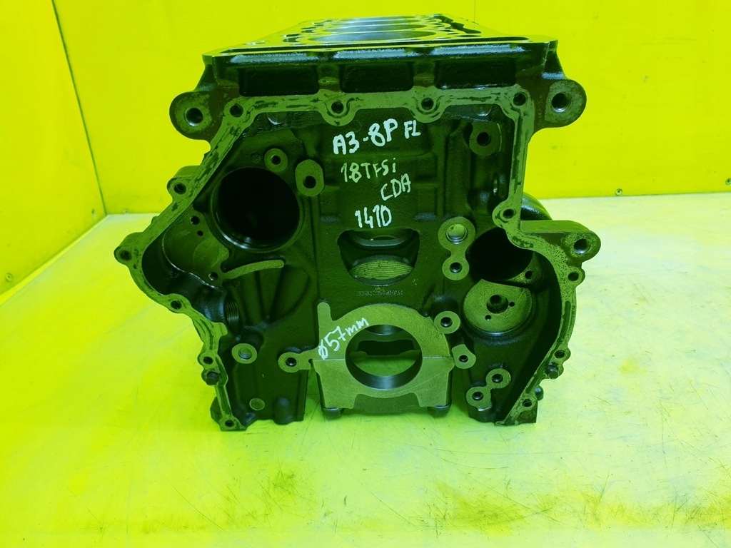 фото №9, Блок двигуна audi a4 b8 a5 passat golf a3 8p 1.8 tfsi cab bzb cda wał 57mm