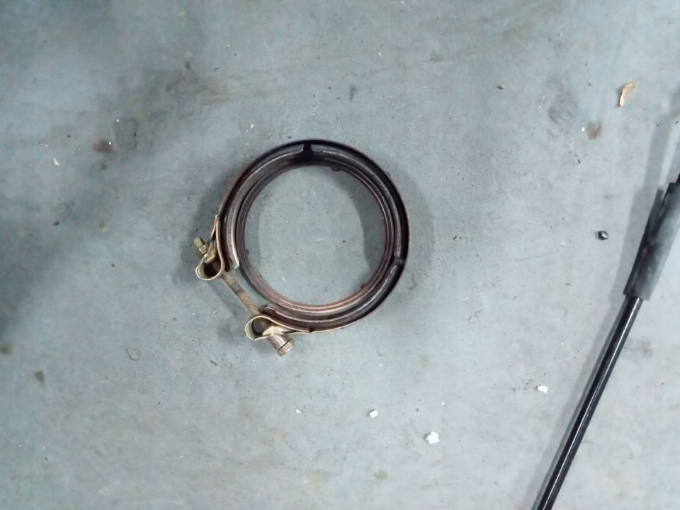 фото №1, Хомут кронштейн катализатора compass ii