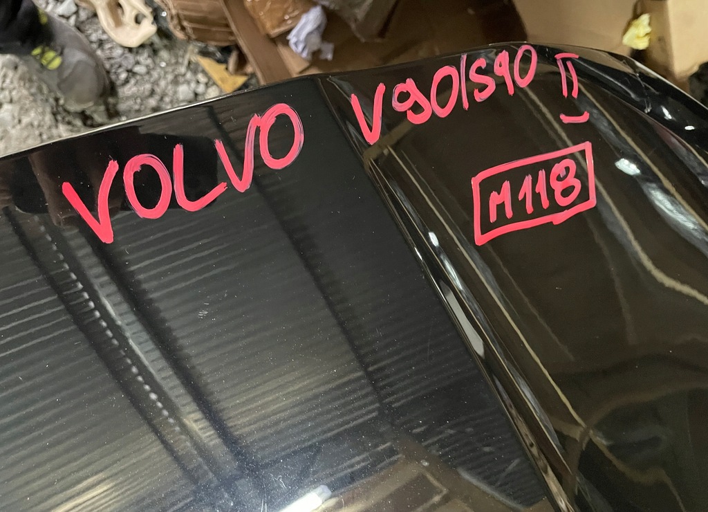 фото №5, Капот крышка двигателя volvo v90 s90 ii 16-