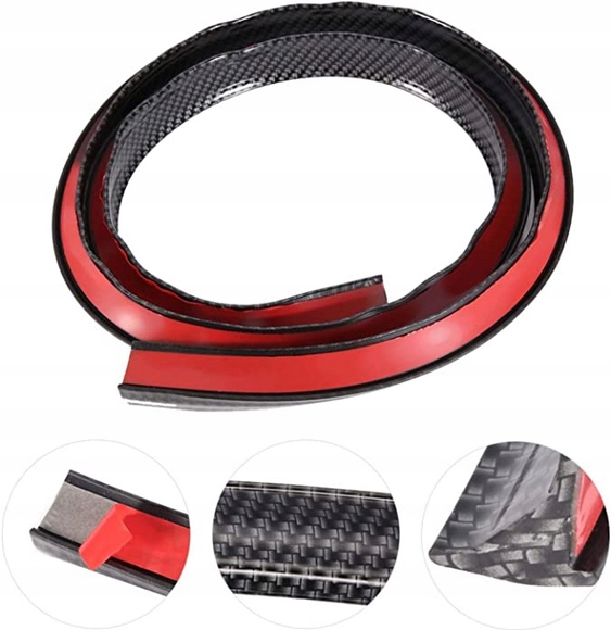 фото №10, Накладка молдинг защитная подкрылок крыльев молдинг карбон молдинг na подкрылок