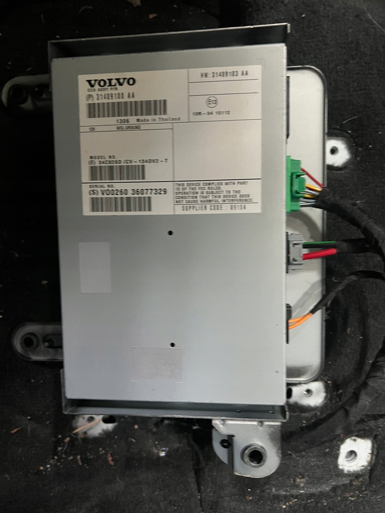 фото №1, Volvo s60 ii lift підсилювач радіо 31409103aa 13-