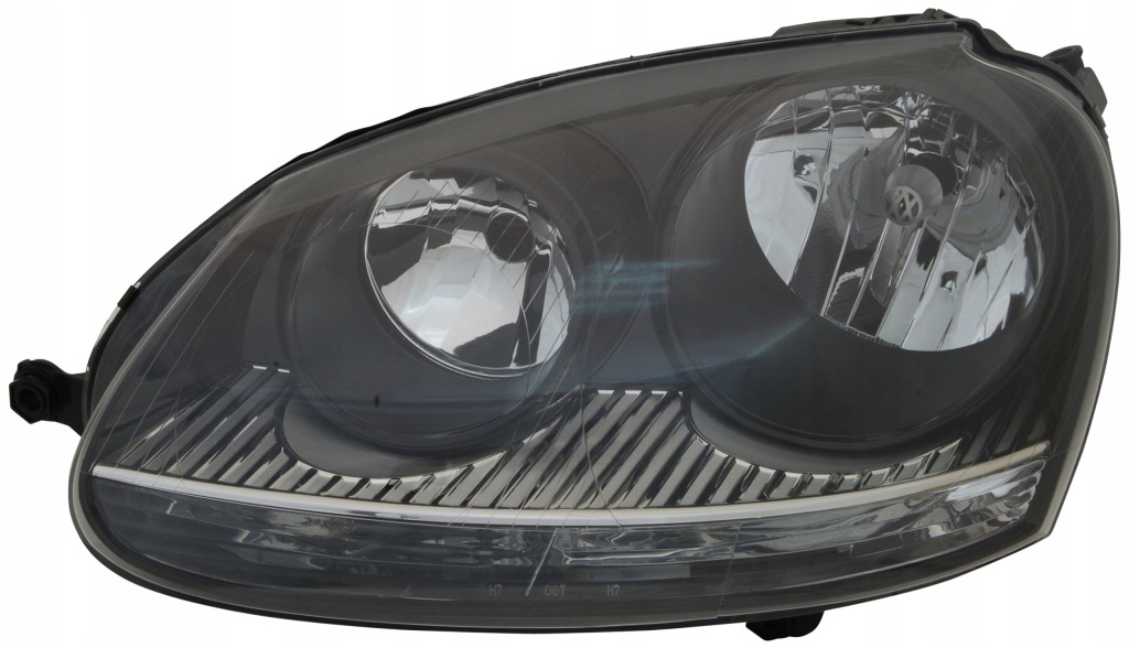 фото №1, Фара лампа левая tyc vw golf v/jetta v +двигатель