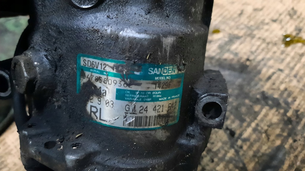 фото №5, Компрессор кондиционера opel meriva 1.7d 03r