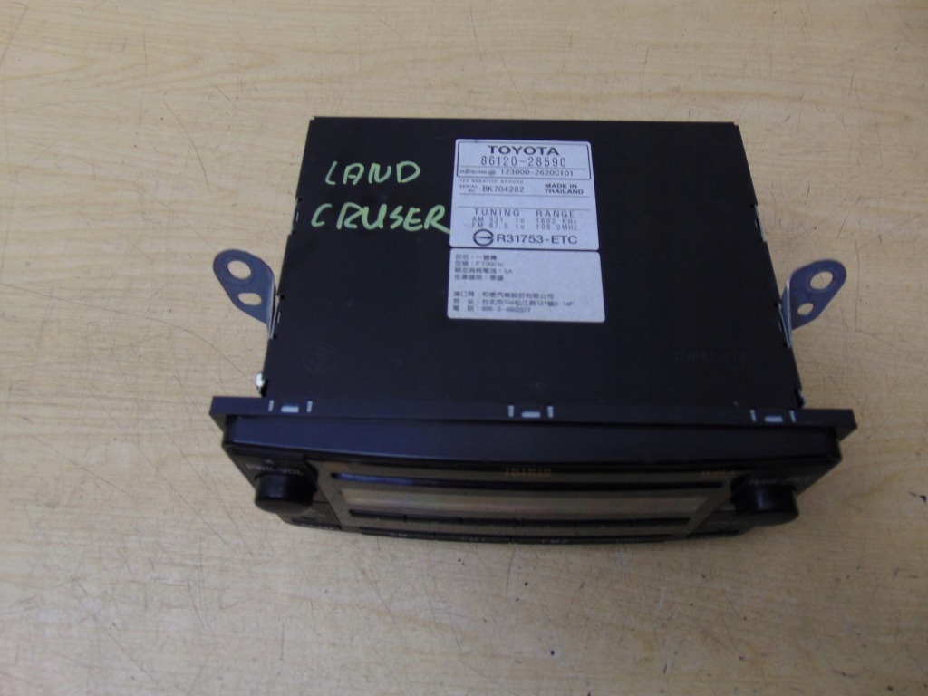 фото №12, Радіо cd заводський toyota land cruiser j7 2015 rok