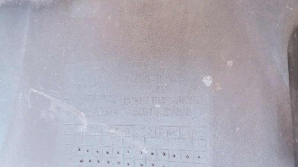 фото №12, Hyundai ix35 2009-2015-- бампер перед передній +спойлер 86511-2y000 oryg.