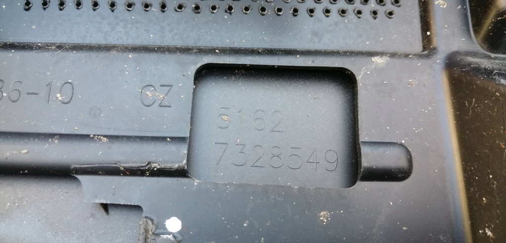 фото №3, Mini cooper f55 f56 молдинг спойлер кришки задня