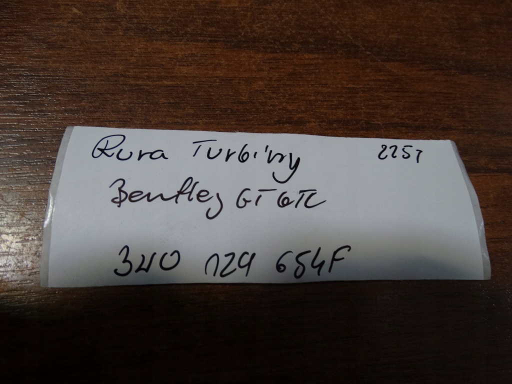 фото №3, Idealna труба турбіни bentley gt gtc 1