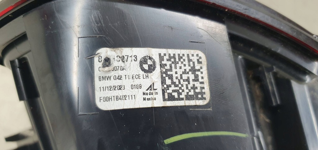 фото №6, Bmw 2 ii g42 лампа задняя левый задняя