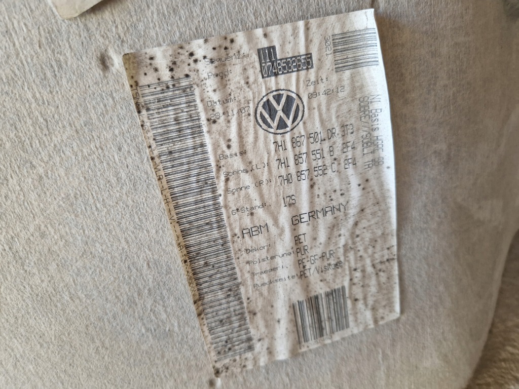 фото №8, Потолок vw t5