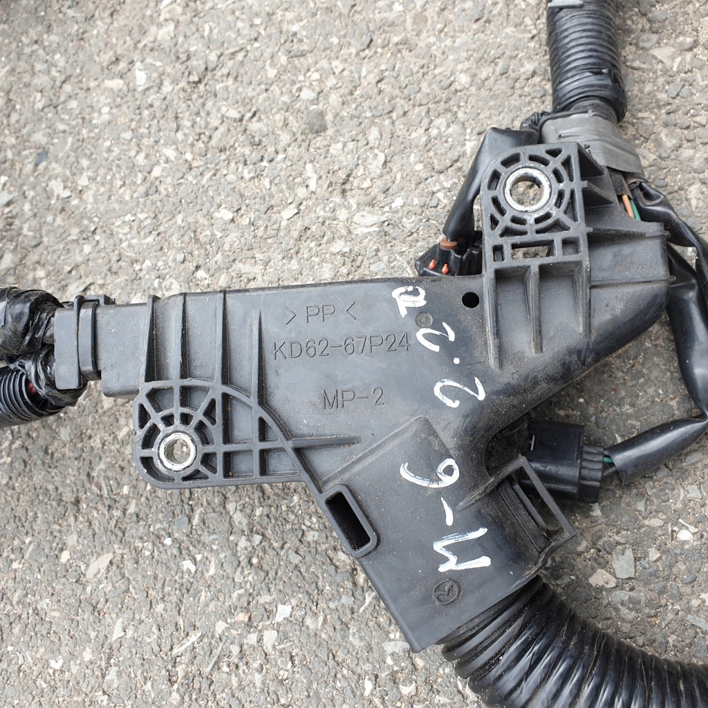 фото №7, Жгут электропроводка двигателя разъёмы mazda 6 gj iii 2.2 td оригинальный номер eu