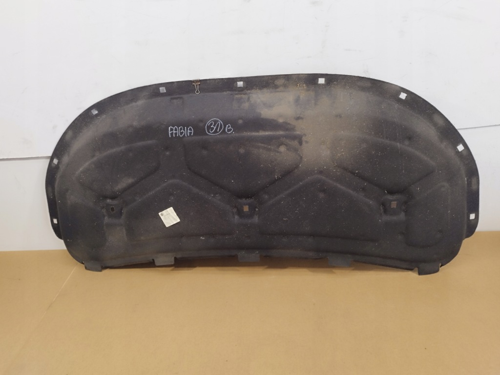 фото №9, Шумоизоляция капот + клипсы skoda fabia ii 2007-2014 оригинальные