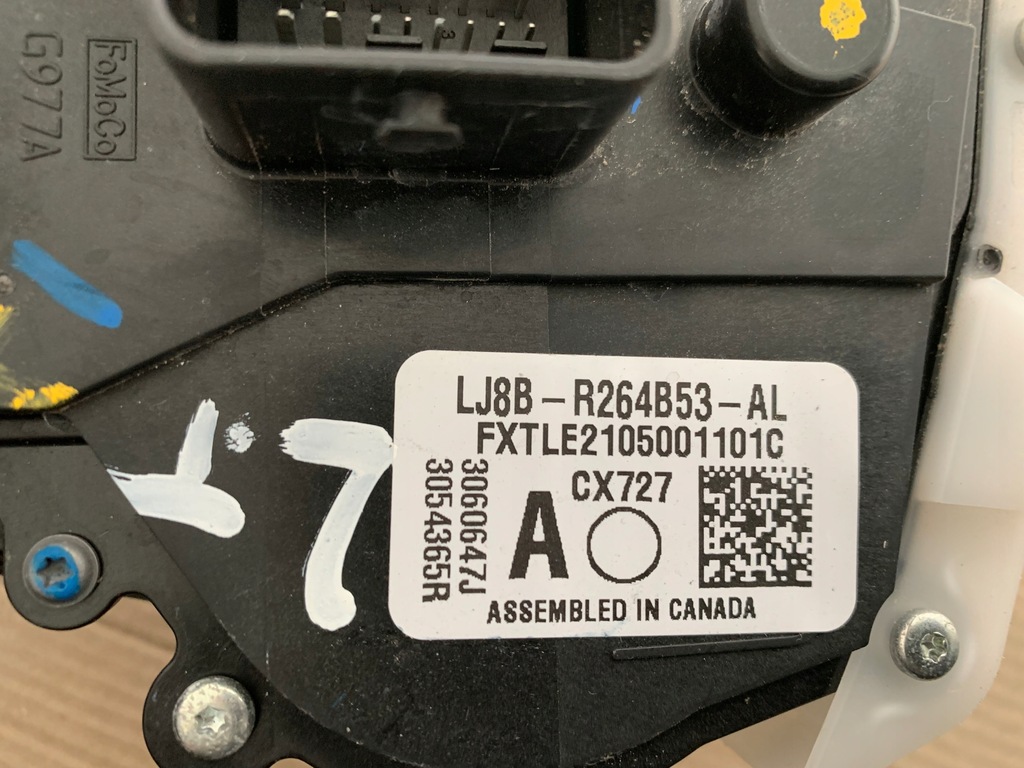 фото №15, Ford mustang mach-e 2021r замок двері задня задніх лівий оригінал