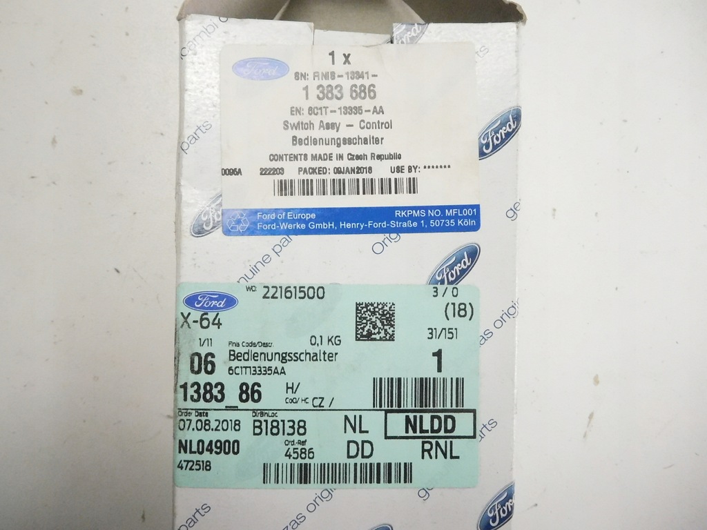 фото №8, Перемикач поворотники transit mk6 1383686