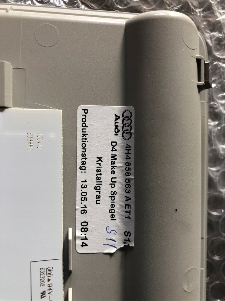 фото №5, Audi a8 d4 лампа дзеркало стельовий 4h4858562a