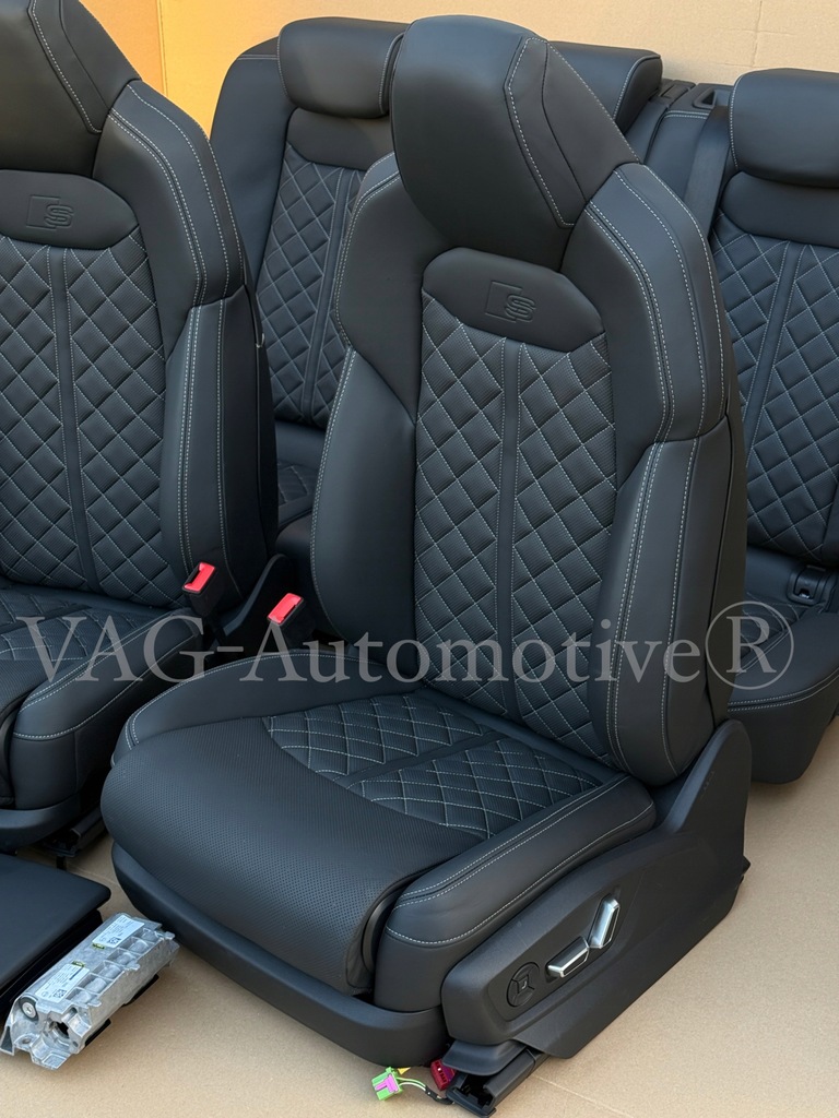 фото №14, Сидіння audi q8 sq8 rsq8 масаж вентиляція exclusive s-line шкіра eu nowe !